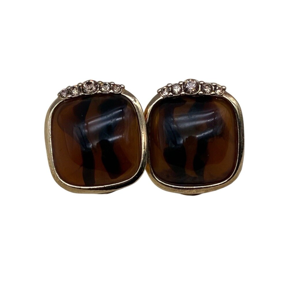 Vintage Clip-On Earrings Costume Jewelry